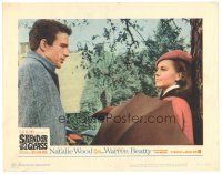 9f178 SPLENDOR IN THE GRASS LC #2 '61 c/u of Natalie Wood & Warren Beatty, directed by Elia Kazan!
