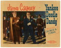 9f189 YANKEE DOODLE DANDY LC '42 James Cagney as George M. Cohan & Leslie dancing by soldiers!