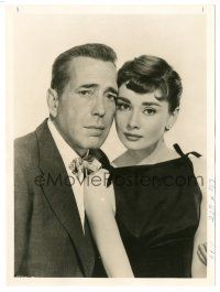 9f245 SABRINA Spanish 7x9.5 still '54 Audrey Hepburn, Humphrey Bogart, Billy Wilder