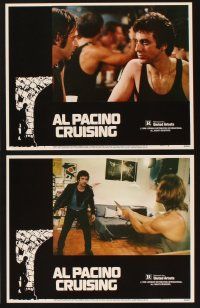 9f051 CRUISING 8 LCs '80 William Friedkin, undercover cop Al Pacino pretends to be gay!