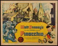 9g122 PINOCCHIO 1/2sh '40 Walt Disney classic cartoon, story the whole world loves!