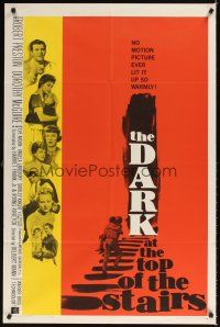 9h195 DARK AT THE TOP OF THE STAIRS 1sh '60 Robert Preston, Dorothy McGuire, William Inge
