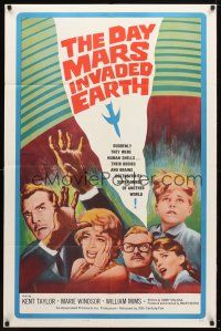 9h202 DAY MARS INVADED EARTH 1sh '63 their bodies & brains were destroyed by alien super-minds!