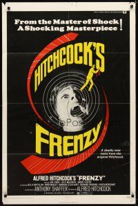 9h310 FRENZY 1sh '72 written by Anthony Shaffer, Alfred Hitchcock's shocking masterpiece!