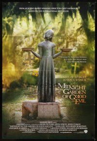9h519 MIDNIGHT IN THE GARDEN OF GOOD & EVIL int'l 1sh '97 cool image of statue in Savannah!