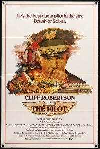 9h613 PILOT 1sh '80 Cliff Robertson is the best pilot in the sky. Drunk or sober!