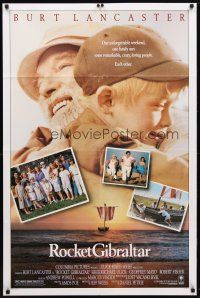 9h682 ROCKET GIBRALTAR 1sh '88 image of Burt Lancaster & Macaulay Culkin!