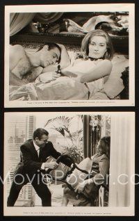 9j930 FROM RUSSIA WITH LOVE 2 8x10 stills '64 Daniela Bianchi candid pointing gun, 007 in action!