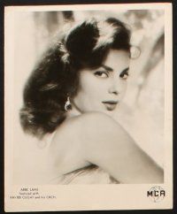 9j580 ABBE LANE 6 8x10 stills '50s great close up and full-length portraits of the sext actress!