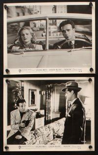9j589 BACKFIRE 6 8x10 stills '50 Virginia Mayo, Gordon MacRae, Edmond O'Brien, film noir!