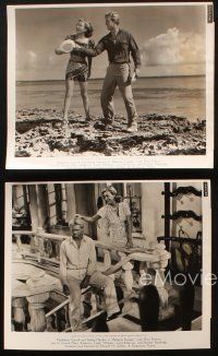 9j737 BAHAMA PASSAGE 4 8x10 stills '41 great images of Madeleine Carroll & young Sterling Hayden!