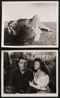 9j613 ELENA VERDUGO 6 8x10 stills '40s-50s portraits of the actress with Lon Chaney Jr., others!