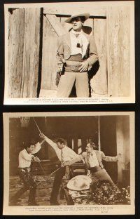 9j402 GILBERT ROLAND 9 8x10 stills '30s-60s great portraits of the actor in western roles!
