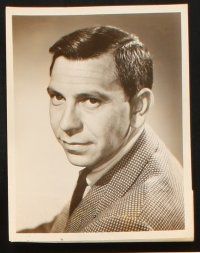 9j642 JACK WEBB 6 8x10 stills '40s-50s great portraits of the actor in a variety of roles!