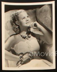 9j861 JUNE PREISSER 3 8x10 stills '40s great cute portraits of the teen actress with dog & more!