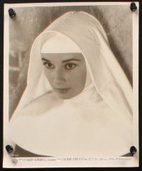 9j541 NUN'S STORY 7 8x10 stills '59 religious missionary Audrey Hepburn, Fred Zinnemann