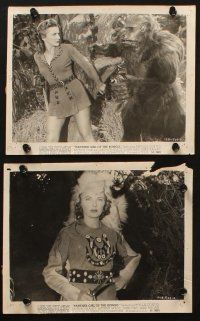 9j345 PANTHER GIRL OF THE KONGO 11 8x10 stills '55 Phyllis Coates, wacky man-made monsters!