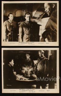 9j661 PATHS OF GLORY 6 8x10 stills '58 Stanley Kubrick, Kirk Douglas as Colonel Dax, WWI!