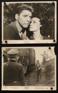 9j423 TRAIN 9 8x10 stills '65 Burt Lancaster in WWII, Jeanne Moreau, John Frankenheimer!