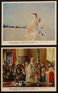 9j028 LAWRENCE OF ARABIA 10 color 8x10 stills '63 Peter O'Toole, Anthony Quinn, David Lean classic!