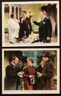9j155 PARADISE FOR THREE 7 color 8x10 stills '38 Frank Morgan, Robert Young & pretty Mary Astor!