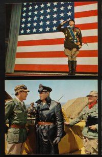9j001 PATTON 19 color 8x9.75 stills '70 General George C. Scott & the slap heard around the world!