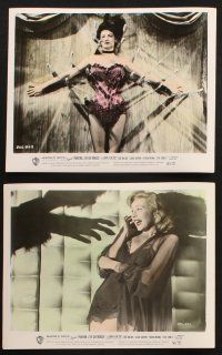 9j037 PHANTOM OF THE RUE MORGUE 10 color 8x10 stills '54 Karl Malden, Dauphin, cool horror images!