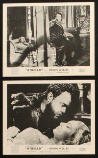 9j464 OTHELLO 8 English FOH LCs '52 Orson Welles in the title role w/ Fay Compton, Shakespeare!