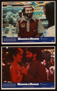 9j061 MOSCOW ON THE HUDSON 8 8x10 mini LCs '84 Russian Robin Williams, Maria Conchita Alonso
