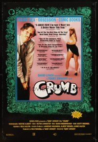 9k103 CRUMB 1sh '95 underground comic book artist and writer, Robert Crumb!