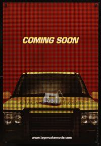 9k375 LAYER CAKE teaser 1sh '05 Daniel Craig, Sienna Miller, cool image of Range Rover!
