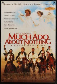 9k505 MUCH ADO ABOUT NOTHING int'l 1sh '93 Kenneth Branagh, Michael Keaton & Keanu Reeves!