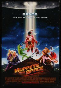 9k512 MUPPETS FROM SPACE int'l DS 1sh '99 Kermit, Miss Piggy, Fozzie Bear, Gonzo, Animal!