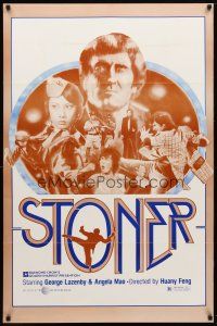 9k751 STONER 1sh '72 George Lazenby in title role, martial arts action!