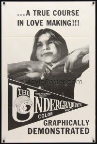 9k809 UNDERGRADUATE 1sh '71 a true course in love making by Ed Wood, graphically demonstrated!