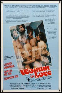 9k841 WOMAN IN LOVE: A STORY OF MADAME BOVARY 1sh '79 Laurien Dominique, Vanessa Del Rio