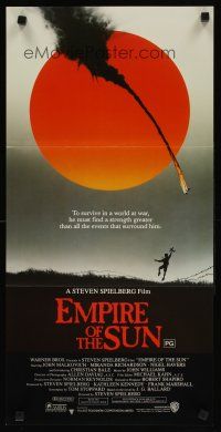 9m780 EMPIRE OF THE SUN Aust daybill '87 Stephen Spielberg, John Malkovich, first Christian Bale!