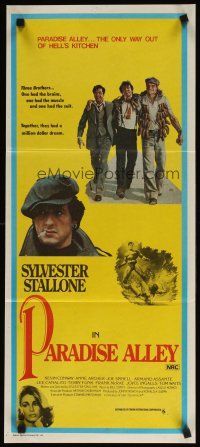 9m939 PARADISE ALLEY Aust daybill '78 Anne Archer, Armand Assante, Sylvester Stallone directs!