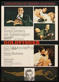 9m528 GOLDFINGER German R70s great images of Sean Connery as James Bond 007!