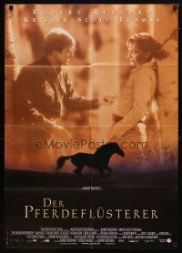 9m536 HORSE WHISPERER German '98 Kristin Scott Thomas, Robert Redford, cool running horse image!