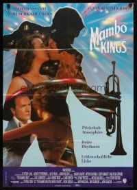 9m570 MAMBO KINGS German '92 Antonio Banderas, Armand Assante, Cathy Moriarty!