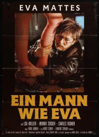 9m572 MAN LIKE EVA German '84 wacky image of Eva Mattes in the title role!