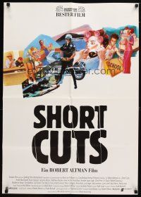 9m627 SHORT CUTS German '93 Andie MacDowell, Julianne Moore, directed by Robert Altman!