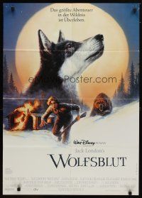 9m662 WHITE FANG German '91 Disney, Ethan Hawke, from the novel by Jack London!