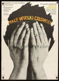9m271 LITTLE BIG MAN Polish 23x33 '73 Dustin Hoffman as most neglected hero, Truniniski art!