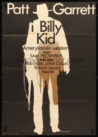 9m306 PAT GARRETT & BILLY THE KID Polish 23x33 '75 Sam Peckinpah, Bob Dylan, Wasilewski art!
