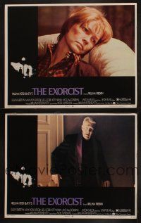 9p881 EXORCIST 2 LCs '74 William Friedkin, Max Von Sydow, William Peter Blatty horror classic!