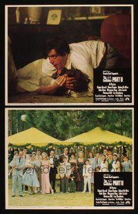 9p895 GODFATHER PART II 2 LCs '74 Al Pacino in Francis Ford Coppola classic crime sequel!