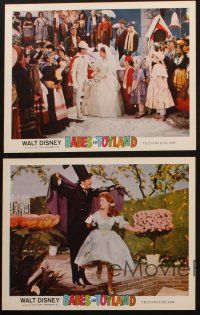 9p567 BABES IN TOYLAND 7 LCs '61 Walt Disney, great images of Tommy Sands & Annette Funicello!