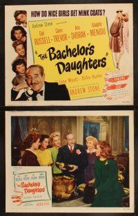 9p044 BACHELOR'S DAUGHTERS 8 LCs '46 Gail Russell, Claire Trevor, Ann Dvorak, Jane Wyatt, Menjou